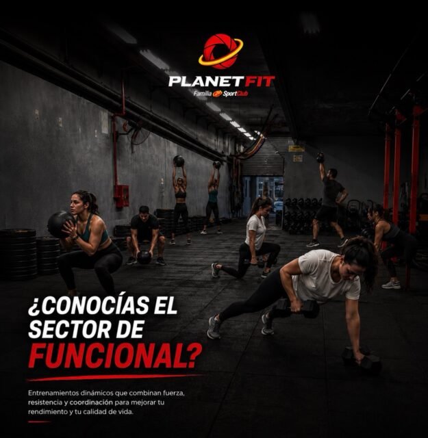 🔥 ¿Conocías el sector de Funcional?
Entrenamientos adaptados a todos los niveles, utilizando diferentes elementos y ejercicios para desarrollar fuerza, equilibrio, resistencia y agilidad de manera integral.