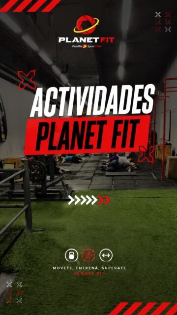 Conocías las actividades además de musculación que tiene Planet Fit Recoleta?